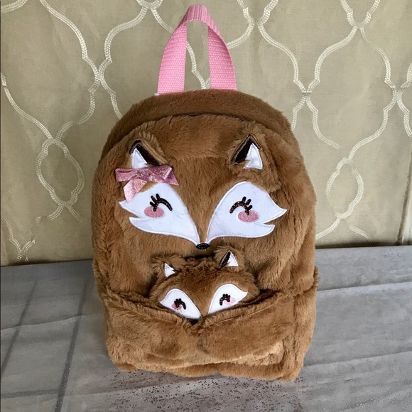 claire's fox backpack